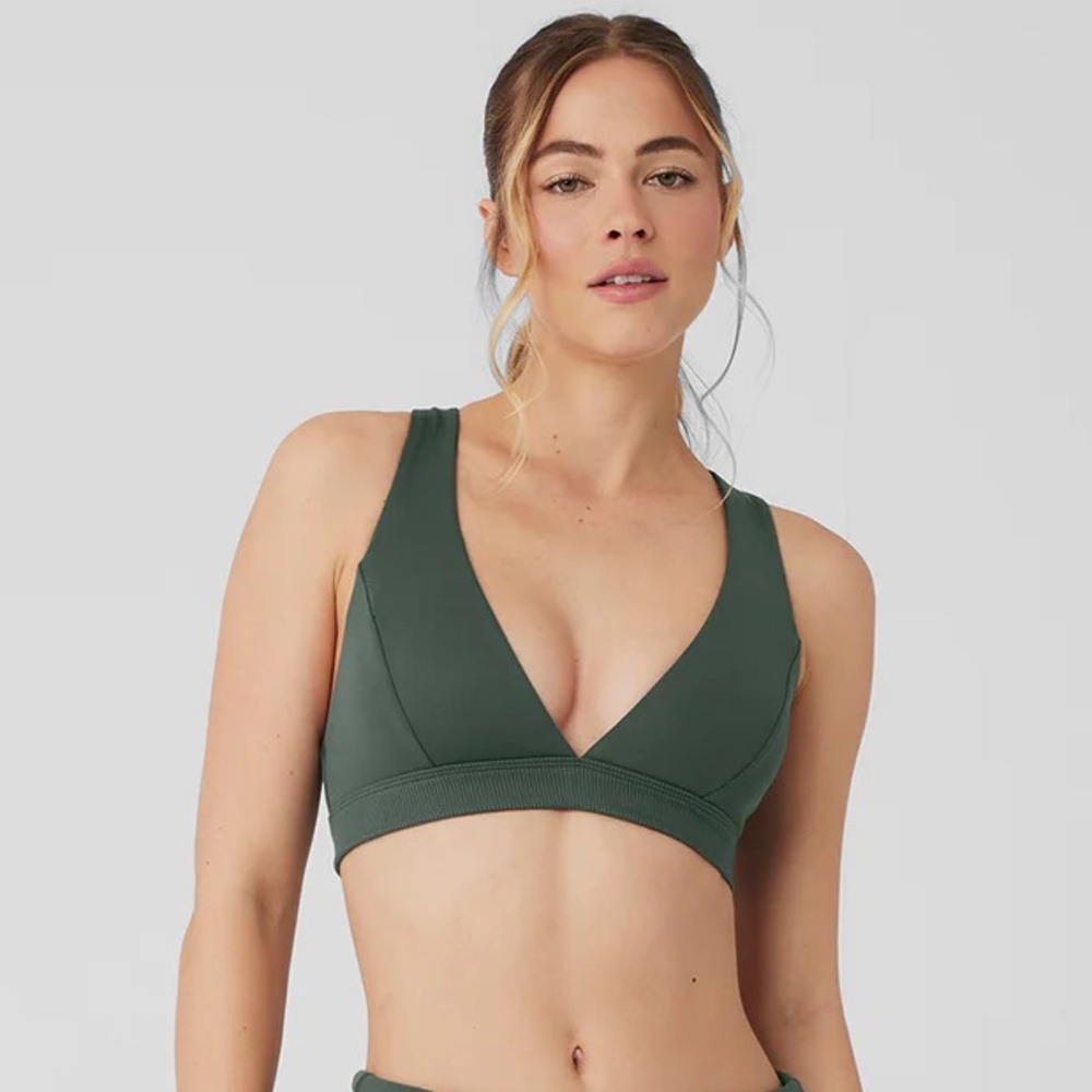 Alo Dark Cactus Set - Shorts & Bra - M & S